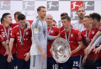 Fussball 1. Bundesliga Saison 17/18: Meister FC Bayern Muenchen