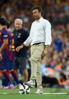 FUSSBALL International 2014/2015: Trainer Luis Enrique (Barca)
