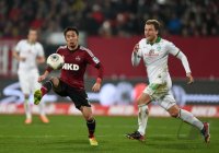 Fussball 1. Bundesliga 13/14: 1. FC Nuernberg - SV Werder Bremen
