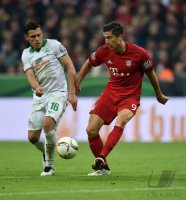 Fussball DFB Pokal Halbfinale 15/16: FC Bayern Muenchen - SV Werder Bremen