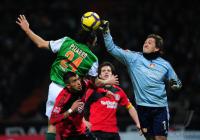 FUSSBALL, 1. BUNDESLIGA, 23. Spieltag: Bremen - Leverkusen