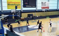 Basketball 2. Bundesliga 2020/2021: Training Tigers Tuebingen in der VOBA Arena Rottenburg