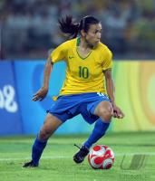 FUSSBALL  Olympia 2008  Finale Frauen  Brasilien - USA