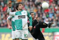 Fussball, 1. Bundesliga: Bremen - Mainz