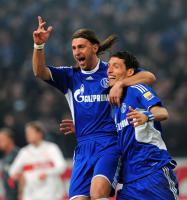 FUSSBALL, 1. BUNDESLIGA, 25. Spieltag: Schalke - Stuttgart