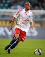 FUSSBALL 1. BUNDESLIGA: Hamburg, SILVA Einzelaktion