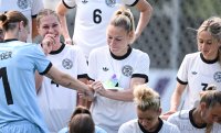 Fussball International Euro 2025,
Mannschaftsfoto Deutsche Frauen Nationalmannschaft