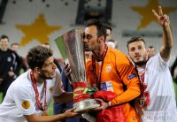 FUSSBALL EUROPA LEAGUE FINALE 13/14: JUBEL FC Sevilla