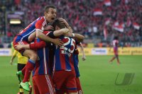 Fussball 1. Bundesliga Saison 14/15: FC Bayern Muenchen - Borussia Dortmund