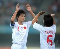 FUSSBALL  Olympia 2008   Vorrunde  Frauen  China - Schweden