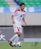 FUSSBALL INTERNATIONAL:  Pak Chol Jin  (Nordkorea)