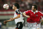 Fussball Oesterreich-Detuschland; Spielszene