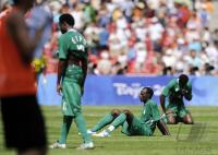 FUSSBALL  Olympia 2008   Finale  Maenner   Nigeria - Argentinien