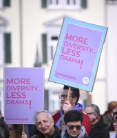 Anti-Rechts-Demo in Hechingen