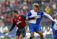 Spielszene FCB-Hertha/Scholl