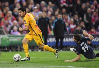 Fussball CHL 15/16 Viertelfinale: Atletico Madrid - FC Barcelona