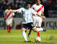 Fussball International 42. Copa America in VenezuelaPeru - Argentinien