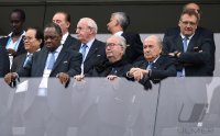 FUSSBALL WM 2014, HALBFINALE: FIFA Praesident Joseph S. Blatter (Schweiz)