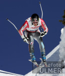 Super-Kombination Wengen Herren Kjetil Andre Aamodt (NOR) am Hundschopf-Sprung