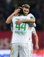 Fussball 1. Bundesliga 13/14: JUBEL Philipp Bargfrede (SV Werder Bremen)