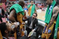 Basketball  1. Bundesliga  09/10  Walter Tigers Tuebingen -New York Phantoms Braunschweig