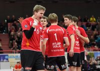 Volleyball  1. Bundesliga  14/15:  TV Rottenburg - CV Mitteldeutschland