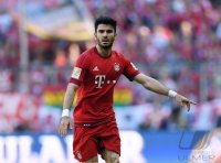 Fussball 1. Bundesliga  Saison 2015/2016: FC Bayern Muenchen - Borussia Moenchengladbach