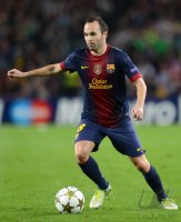 FUSSBALL INTERNATIONAL CHL 12/13:  Andres Iniesta (Barca)