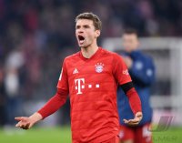 Fussball 1. Bundesliga Saison 19/20: FC Bayern Muenchen -  FC Schalke 04
