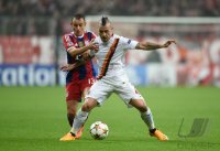 Fussball CHL  Saison 2014/2015: AS Rom - FC Bayern Muenchen