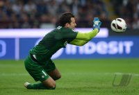 FUSSBALL International Serie A 2012/2013: Torwart Handanovic Samir (Inter Mailand)