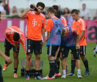 Fussball 1. Bundesliga :  Training beim FC Bayern Muenchen