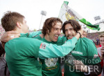 Fussball 1. Bundesliga: Bayern - Bremen, MEISTERJUBEL BREMEN