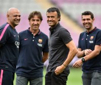 FUSSBALL International 2014/2015: Trainer Luis Enrique (Barca)