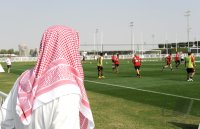 Fussball 1. Bundesliga 11/12: FC Bayern Muenchen in Doha