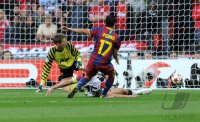 Fussball Champions League Finale 2011:  FC Barcelona - Manchester United FC