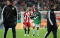 Fussball DFB Pokal 10/11 :  FC Bayern Muenchen - SV Werder Bremen