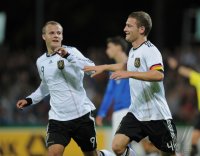 Fussball International  U 20 Laenderspiel:  JUBEL Deutschland