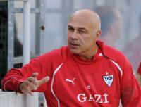 Fussball 1. Bundesliga  Saison 2010/2011  Trainer Christian Gross (Stuttgart)