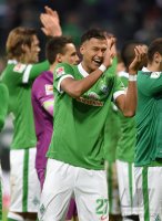 Fussball, 1. Bundesliga  Saison 2014/2015: Werder Bremen - Bayer 04 Leverkusen