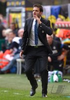 FUSSBALL SERIE A:  Trainer Andrea Stramaccioni (Inter Mailand)