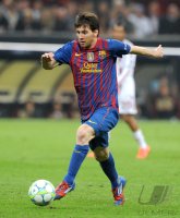 FUSSBALL INTERNATIONAL  CHL Viertelfinale 11/12: Lionel Messi (Barca)
