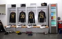 Fussball Nationalmannschaft: Deutschland Kabine in der Allianz Arena