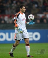 Fussball Champions League 13/14: Torwart Marco Amelia (AC Mailand)