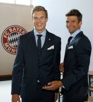 Fussball 1. Bundesliga 2012/2013: S.Oliver Einkleidung FC Bayern Muenchen