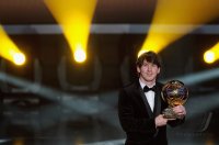 Fussball FIFA Ballon d Or 2010  Gewinner  Lionel Messi (ARG)
