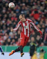 Fussball DFB Pokal 10/11 :  Arjen Robben (FC Bayern Muenchen)