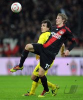 Fussball: 1. Bundesliga Saison 2010/2011: Leverkusen - Dortmund