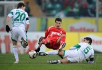 FUSSBALL, 1. BUNDESLIGA, 19. Spieltag: Wolfsburg - Koeln