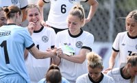 Fussball International Euro 2025,
Mannschaftsfoto Deutsche Frauen Nationalmannschaft
